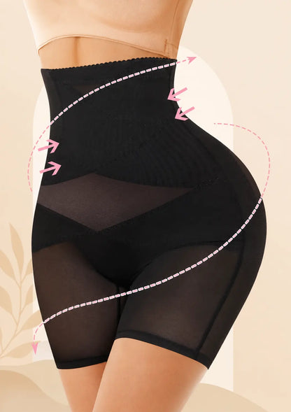Shorty gainant post-partum pour un maintien optimal - SecretBombe.