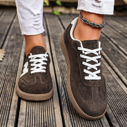 sneakers femme rétro casual bleu style urbain confortable SecretBombe