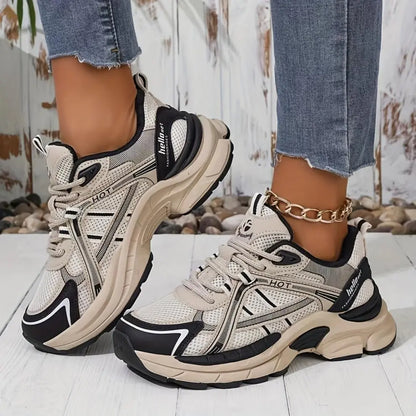 SecretBombe sneakers urbaines femme respirantes look moderne facile à associer