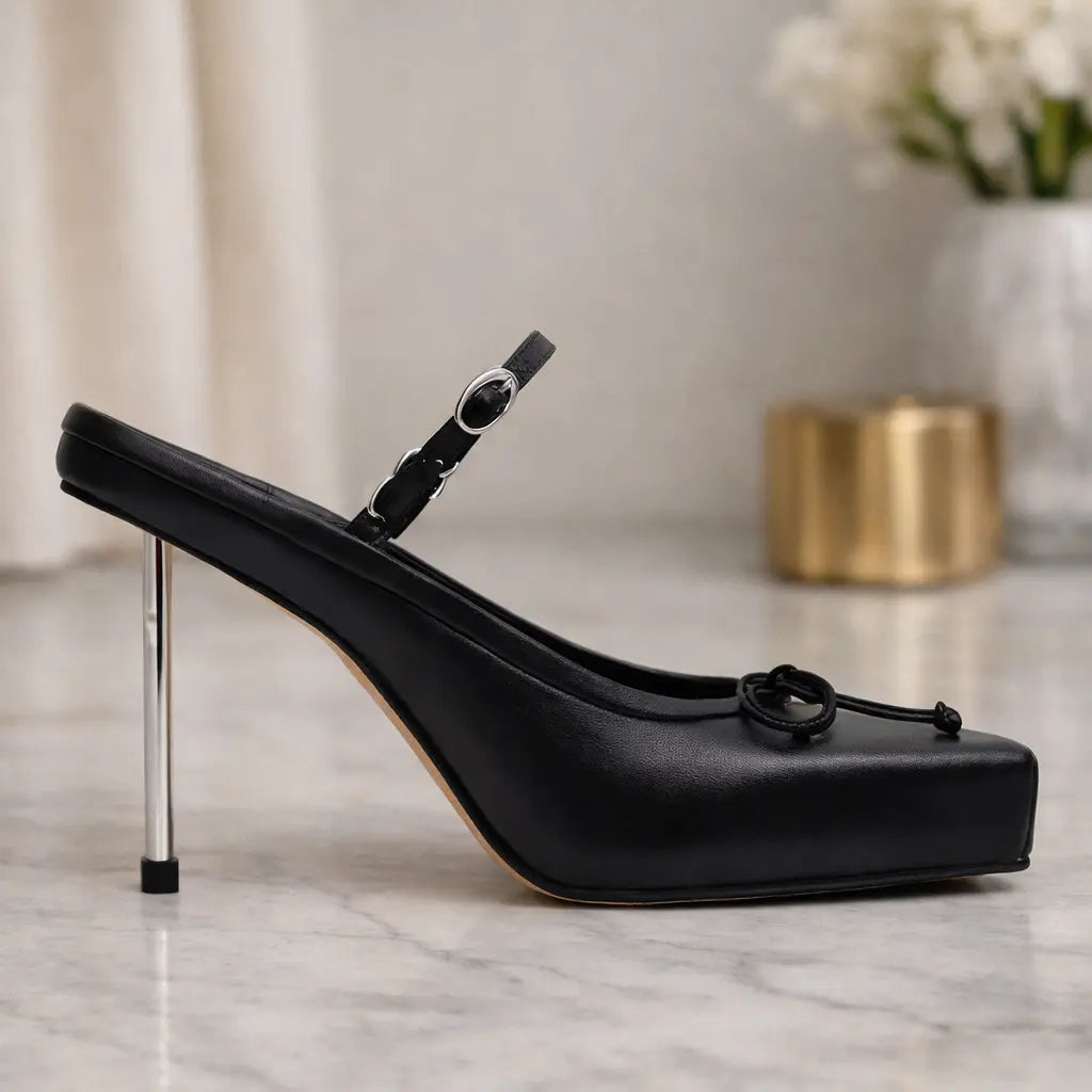 Talons femme élégants avec bride et design minimaliste SecretBombe