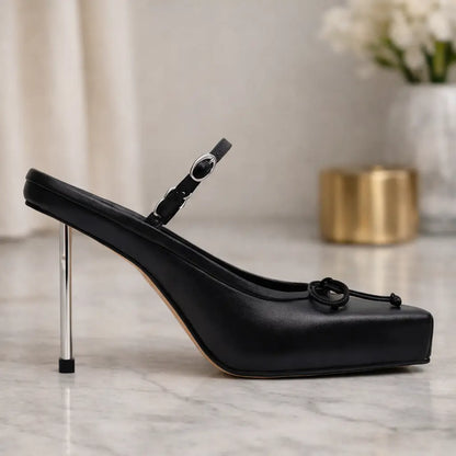 Talons femme élégants avec bride et design minimaliste SecretBombe