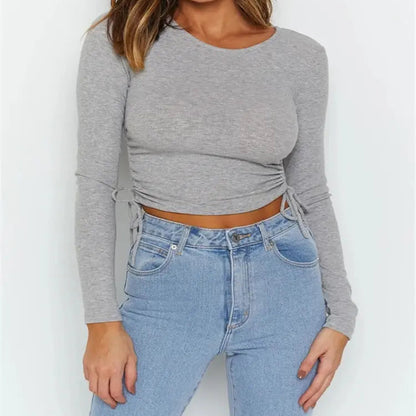 Top manches longues femme style moderne chic et casual SecretBombe