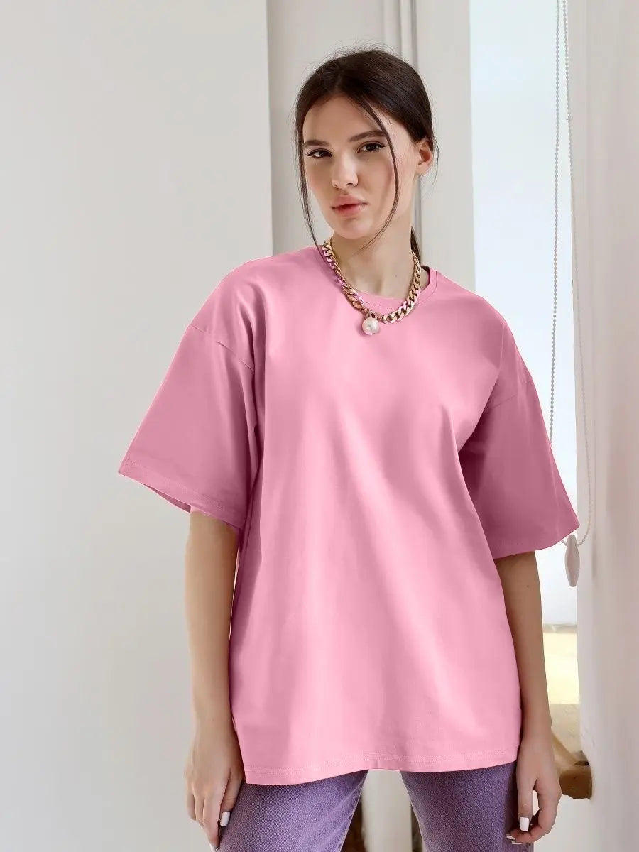 T-shirt femme style européen SecretBombe basique tendance