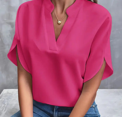 Blouse tunique femme polyester léger SecretBombe tissu confortable