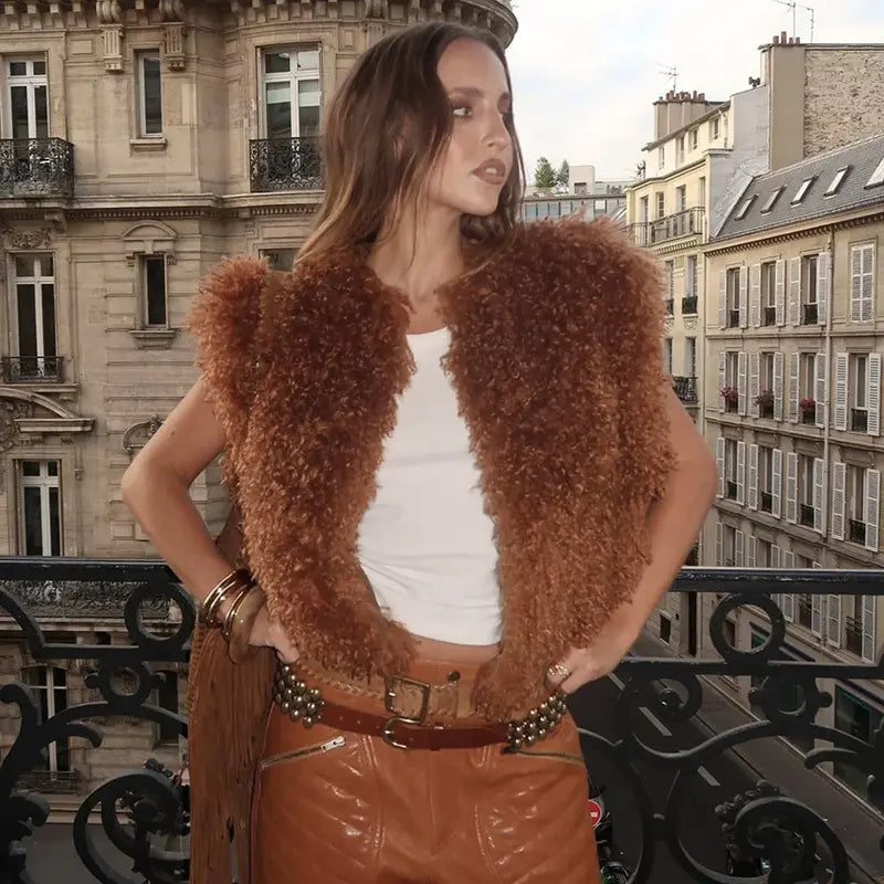 Veste taupe bohème style vintage chic SecretBombe