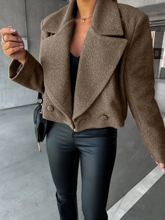 Veste courte femme style blazer SecretBombe chic et moderne