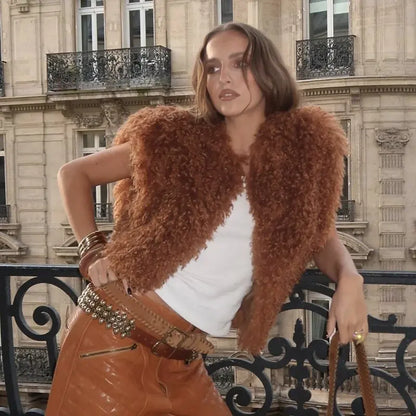 Veste sans manches look rétro 70s SecretBombe