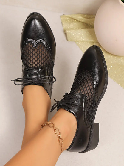 Chaussures mode noir cuir vegan SecretBombe confort et style quotidien