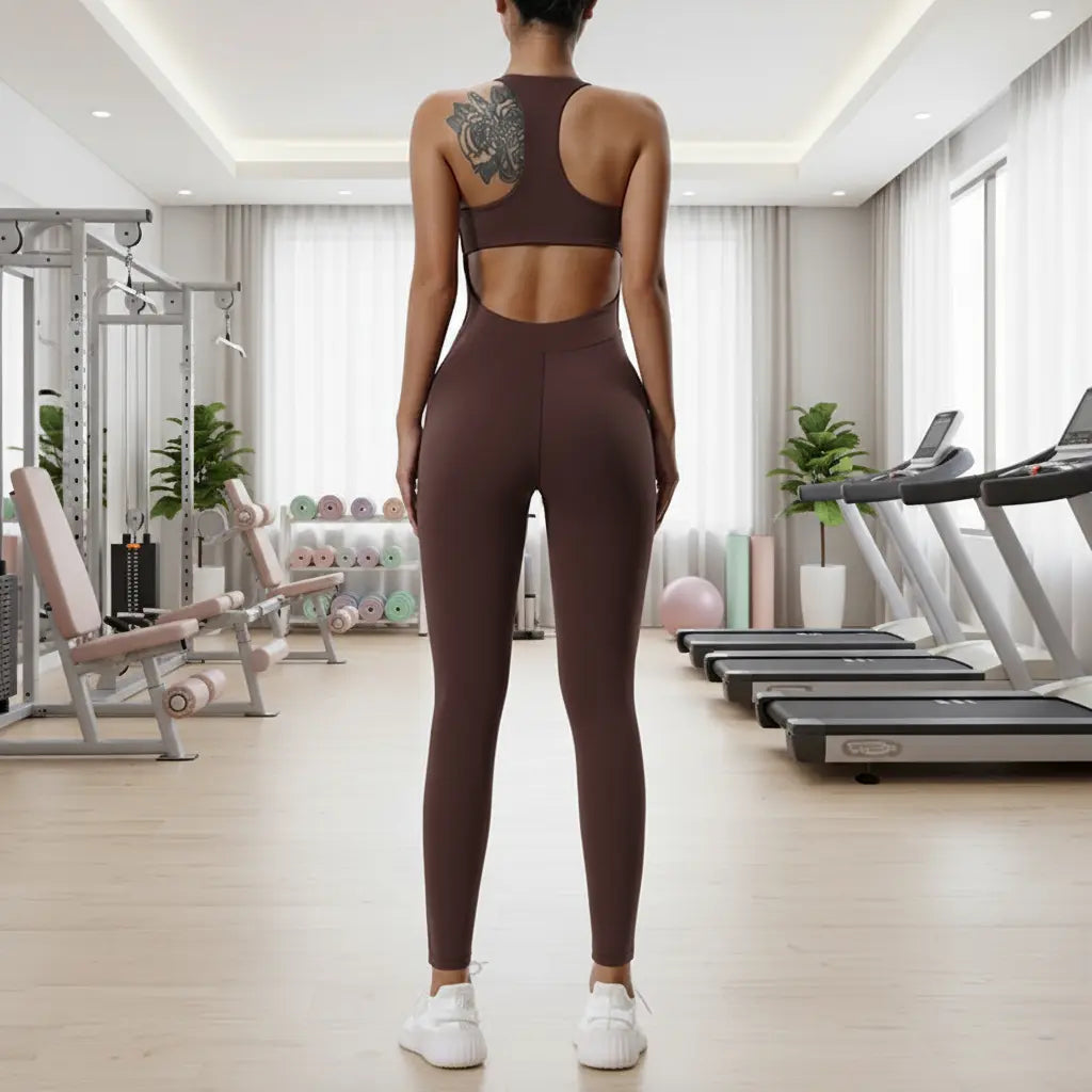 Shapewear élastique femme, maintien léger pour sport et yoga