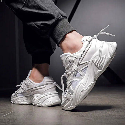 Sneakers casual tendance semelle épaisse confort – SecretBombe