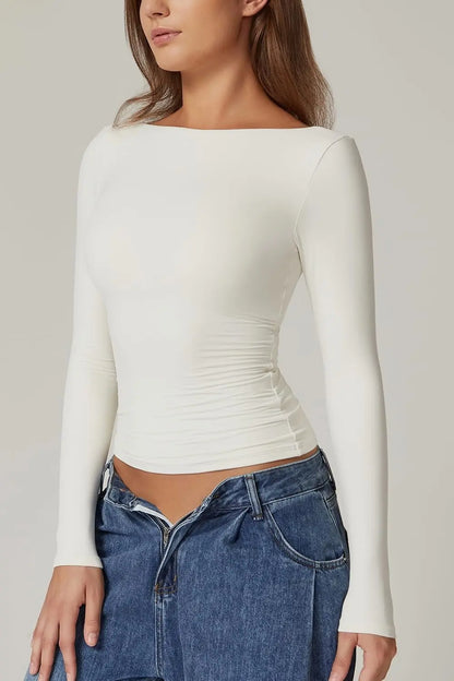 : Haut moulant fashion dos nu femme – secretbombe