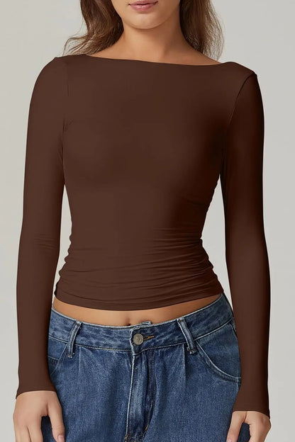 Haut moulant fashion dos nu femme – secretbombe