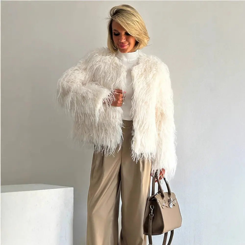 Veste femme élégante en  blanche – Boutique Secretbombe, style chic et moderne