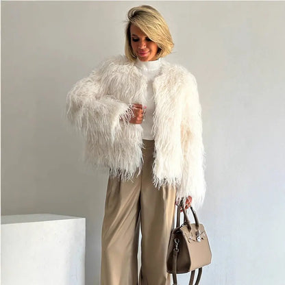 Veste femme élégante en  blanche – Boutique Secretbombe, style chic et moderne