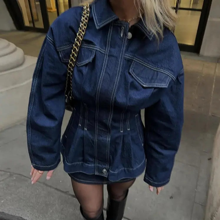 Veste denim élégante et tendance pour femme SecretBombe